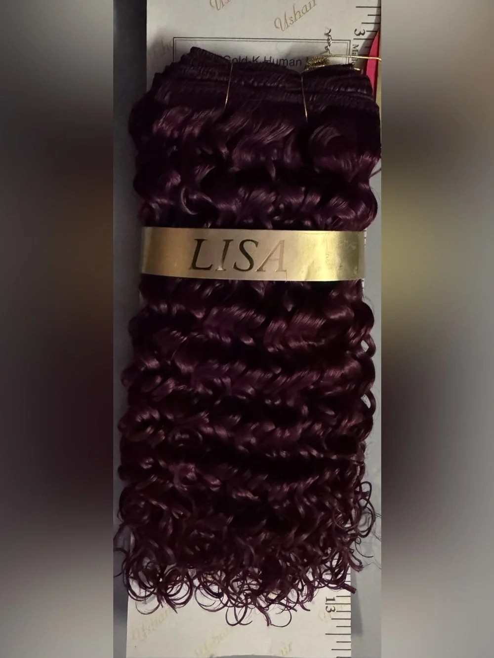 Lisa collection. 100% human hair. Water wave 🍒